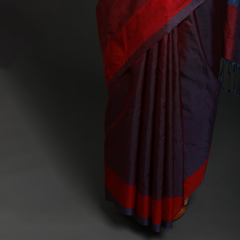 Hosa Aramba Silk - Half Red / Half Blue