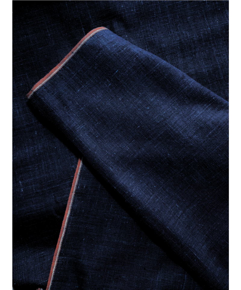 Kala Cotton - Blue with Red Selvedge Yardage