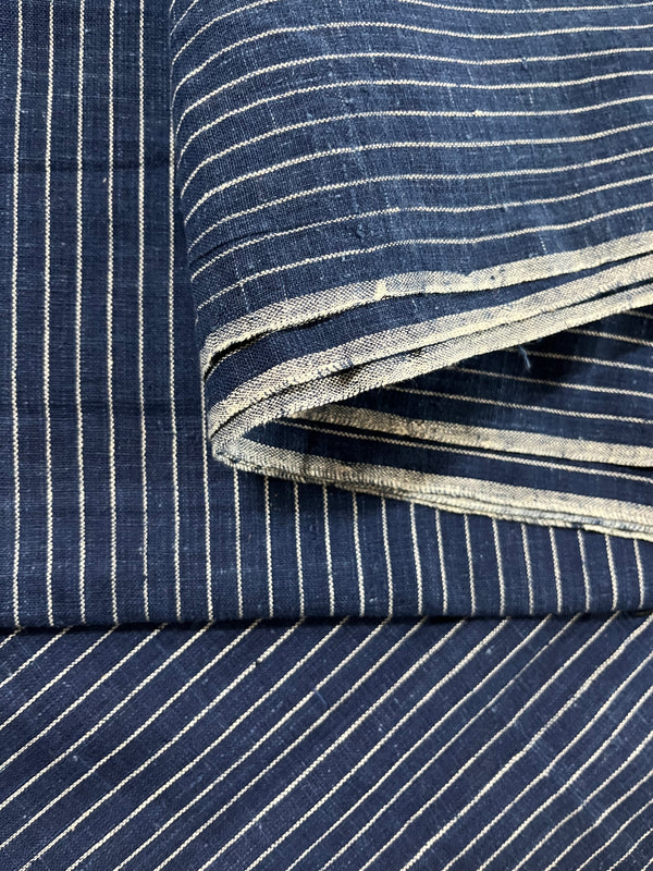 Kala Cotton - Indigo Stripes Yardage